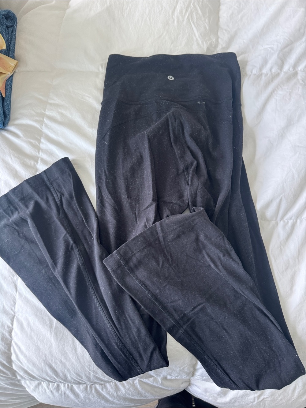 lululemon athletica Black Boot Cut Flare Pants